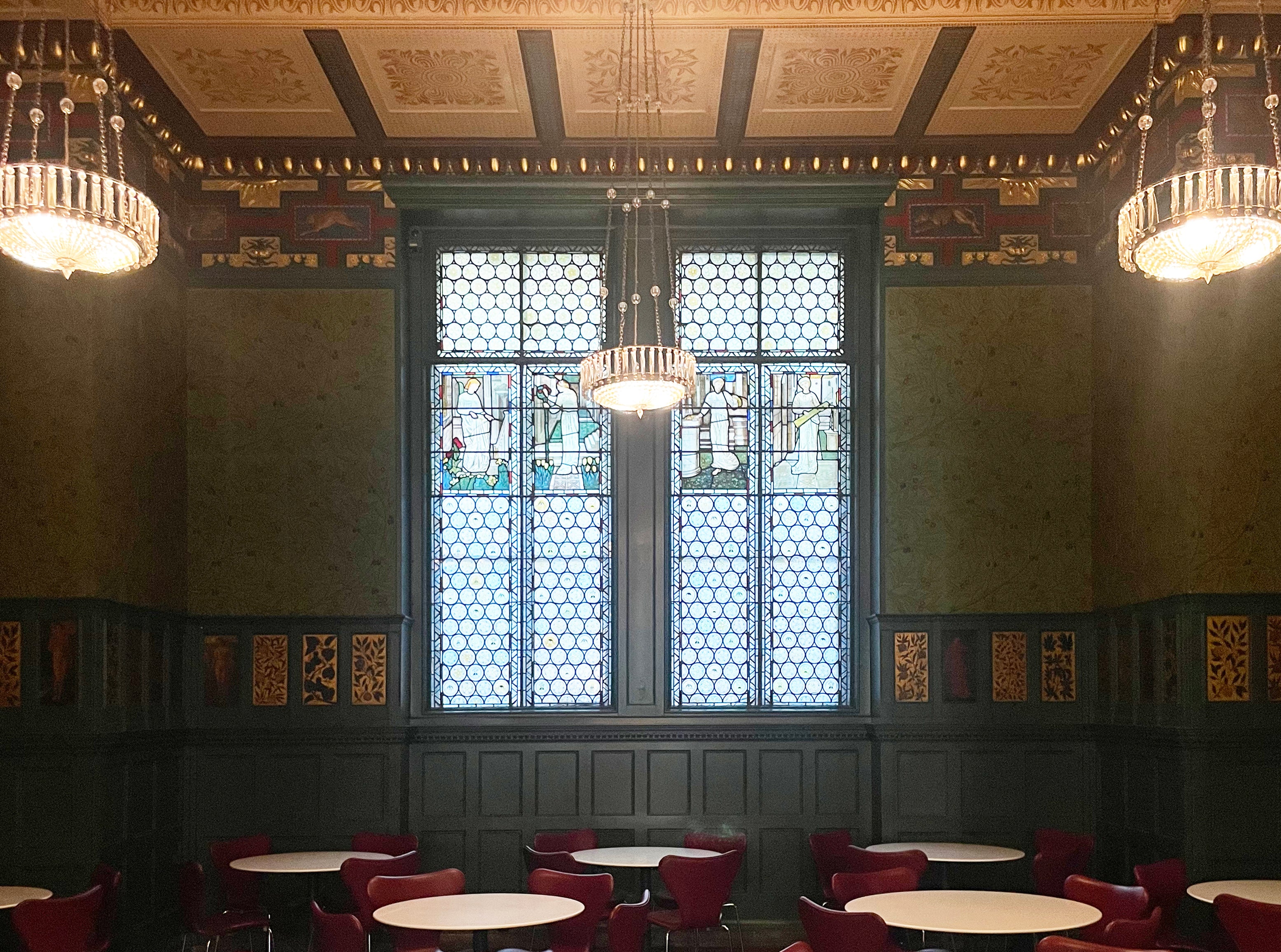 The world's first museum café – The Morris Room – – MORRISWORLD.jp
