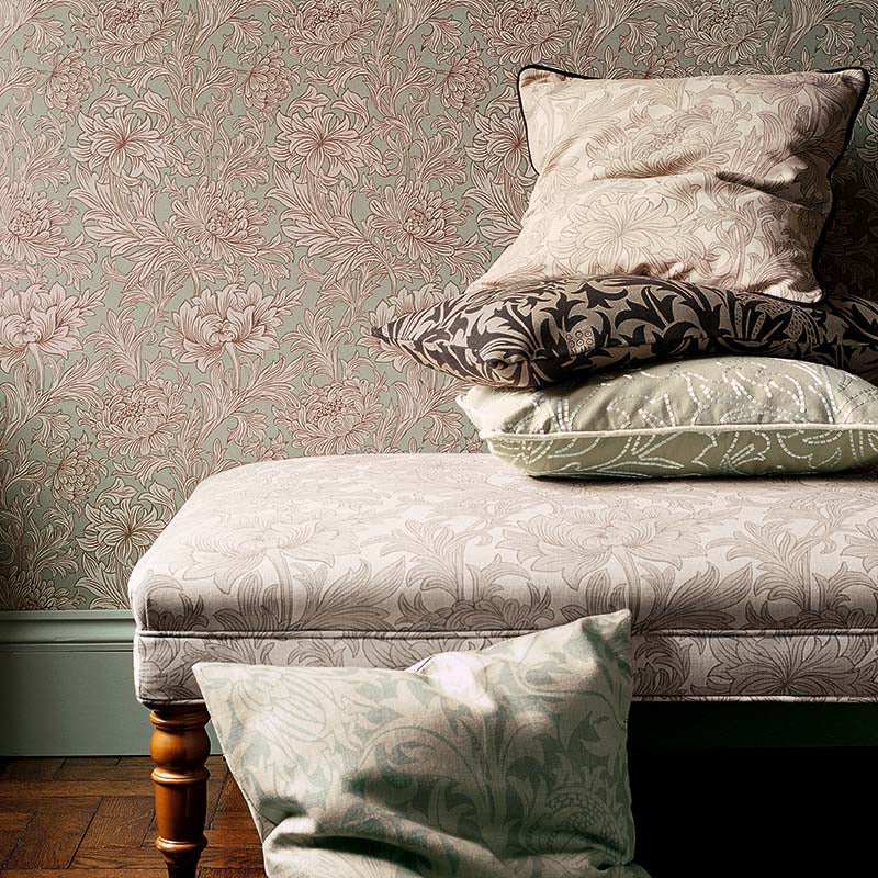 Chrysanthemum Toile 216861 / DMOWCH104【壁紙】 – MORRISWORLD.jp