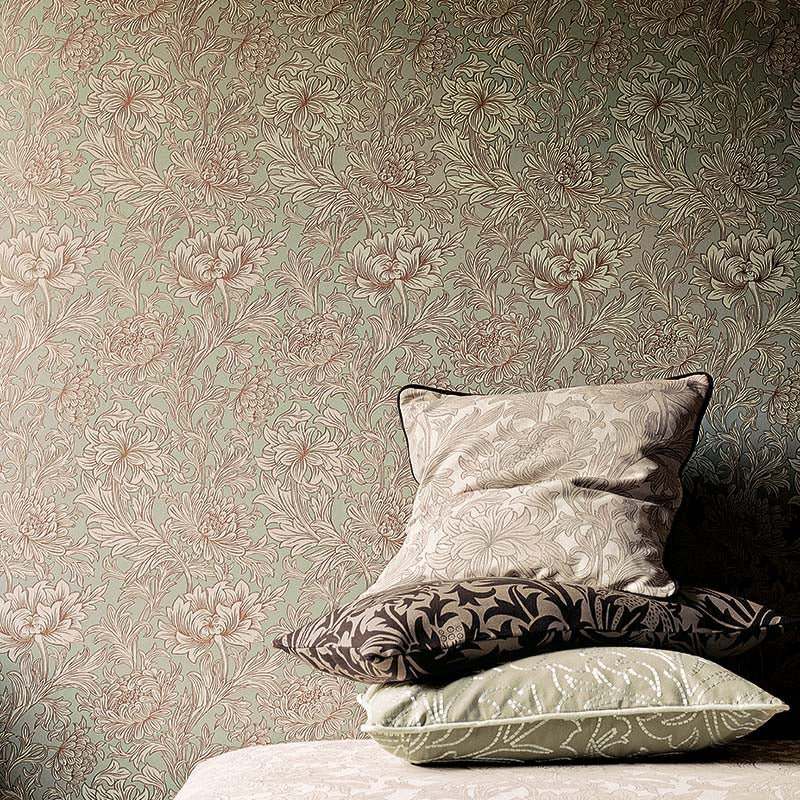 ♪ページ Chrysanthemum Toile 216861 / DMOWCH104【壁紙】 – MORRISWORLD.jp