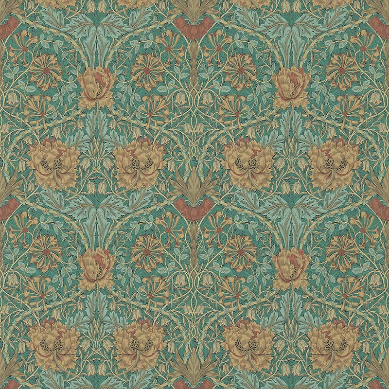 Honeysuckle & Tulip 214703【壁紙】 – MORRISWORLD.jp
